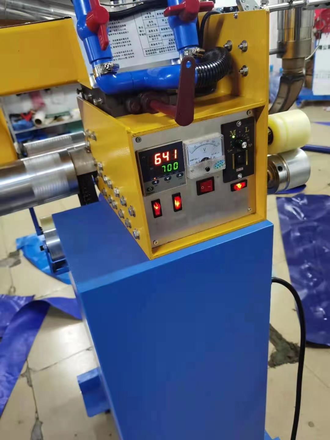 篷布阻燃/熱合機